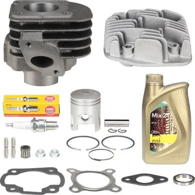 Immagine prodotto di Set cilindri + testa 50cc 40mm LARGE per Minarelli AC orizzontale Yamaha Jog Why Neos / MBK Ovetto Mach G