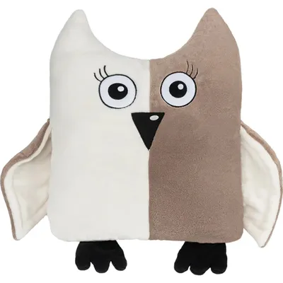Imagen del producto de Almohada con forma - 45x30 cm - Beige, Blanco