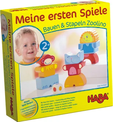 Produktbild von Meine ersten Spiele - Bauen und Stapeln Zoolino