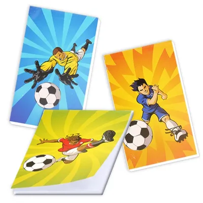Produktbild von Fußball Mini-Notizblock