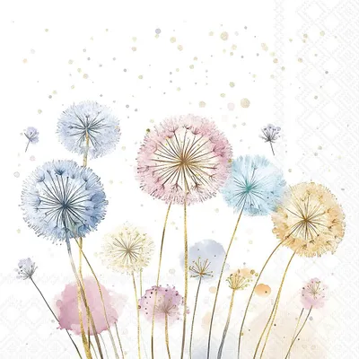 Immagine prodotto di Tovaglioli 33x33 cm - Dandelions