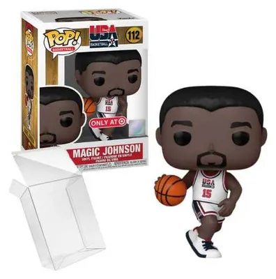Produktbild von Funko Pop! Basketball: USA Basketball - Magic Johnson #112 Target Exclusive