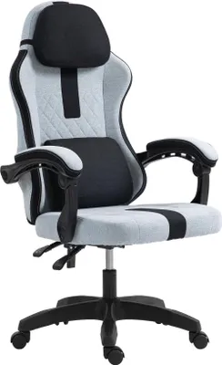 Produktbild von Ergonomischer Bürostuhl - Bürostuhl - Hoher Sitzkomfort, höhenverstellbar | Farbe: Grau/Schwarz
