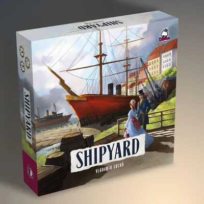 Strategiespiel Shipyard (Deutsch) für 1–4 Spieler