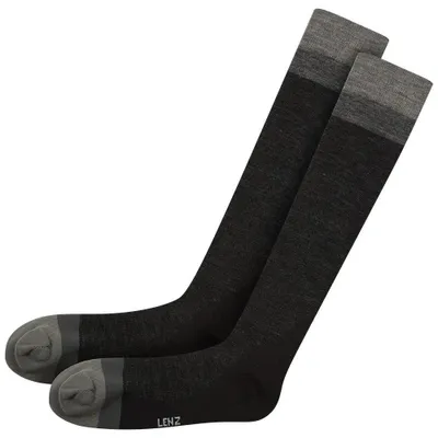 Produktbild von Lenz Merino Compression 1 Lange Socken Schwarz EU 48-50 Schwarz EU 48-50