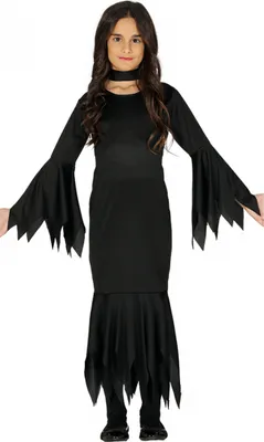 Produktbild von Lady of the Darkness Halloween Kinderkostüm Größe: M