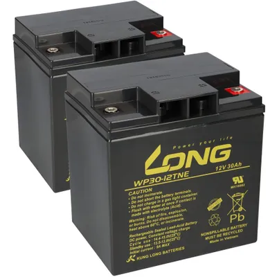 Obrázok produktu pre AGM batéria 2x 12V 30Ah kompatibilná s Jungheinrich 51430288
