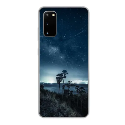 Produktbild von MuchoWow® Handyhülle Schutzhülle Hülle für Samsung Galaxy S20 Sternenhimmel - Meer - Tropisch - Jungen - Mädchen - Kinder Silikon Softcase Handy Hülle - Bild