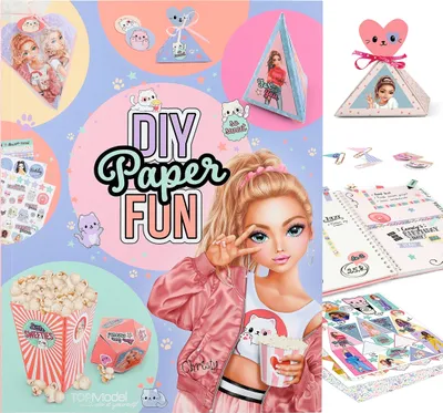 Produktbild von Depesche TOPModel DIY Paper Fun Book CUTIE STAR