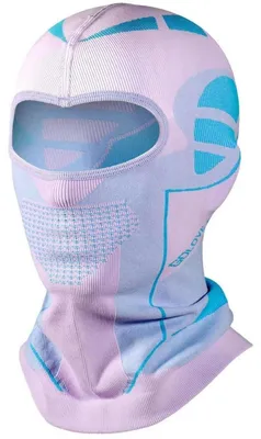 Produktbild von Damen Sturmhaube Skimaske Vollgesichtsmaske Helm Liner Balaclava Atmungsaktiv Feuchtigkeitstransportierend Lila Blau Einheitsgröße