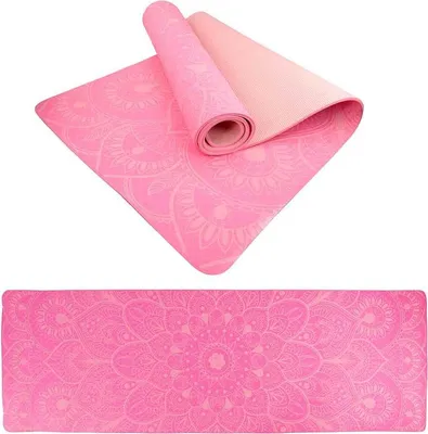Immagine prodotto di Podložka LIFEFIT® YOGA MAT MANDALA DUO, 183x58x0,6cm, růžová