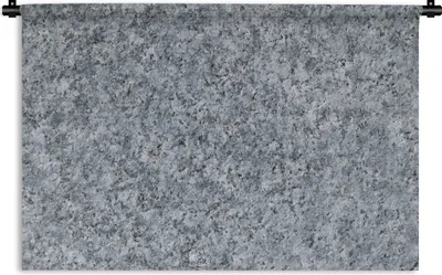 Produktbild von MuchoWow® Wandteppich Wandbehang Granit - Stein - Muster - Design - Grau 90x60 cm Tapisserie Dekoration Wandtuch - Wandskulpturen - Bildteppich