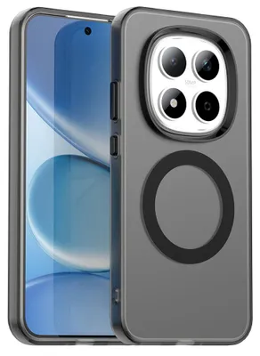 Produktbild von Handyhülle für Xiaomi Redmi Note 15 Pro 5G, Techsuit CandyCase MagSafe, Schwarz