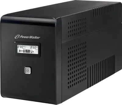 Zdjęcie produktu dla PowerWalker VI 2000 LCD, 2 kVA, 1200 W, Sinus, 220 V, 240 V, 50/60 Hz