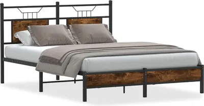 Produktbild von VidaXL 4106889, Eiche, 142,5 cm, 196 cm, 91,5 cm, 1370 x 1900 mm, 27 cm