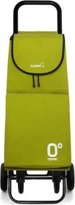 Produktbild von Garmol Einkaufstrolley G360 Thermo - 4 Räder - Drehbare Vorderräder - Mit Frischefach