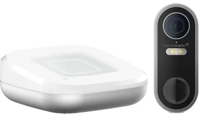 Produktbild von Homematic IP Bundle Access Point + 2x Akku-Außenkamera, Set, (3MP