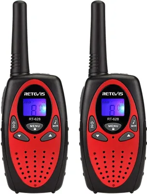 Obrázek produktu pro Dětská vysílačka Retevis RT628, 8kanálový VOX LCD displej, vánoční dárky pro chlapce a dívky ve věku 4-12 let