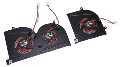 Zdjęcie produktu dla Zamiennik wentylatora chłodzącego CPU GPU do laptopa MSI Pro GS63 GS63VR GS73 GS73VR 12V 4pin 20dB