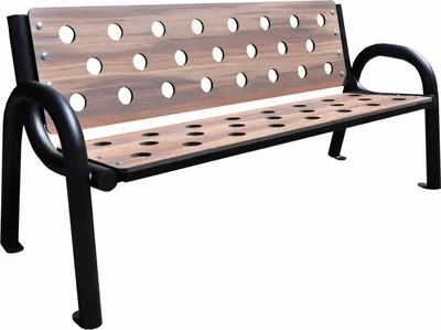 Produktbild von Bänke Gartenbank 175cm Sitzbank mit Rückenlehne Parkbank Holz Bank Gartenmöbel