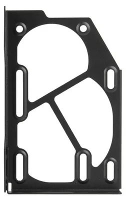 Produktbild von Silverstone FDP01, Montageset, Stahl, Schwarz, 92 mm, 142 mm, 35 mm