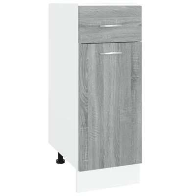 Produktbild von vidaXL Unterschrank mit Schublade Lyon Grau Sonoma 30x46x81,5 cm