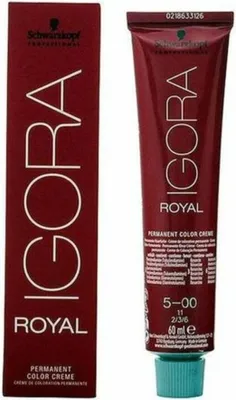 Produktbild von Schwarzkopf Haarfarbe Professional Igora Royal Permanent Color Creme 5-00