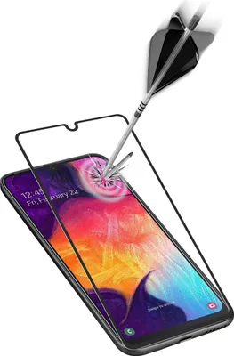 Zdjęcie produktu dla Cellularline TEMPGCABGALA41K, Samsung, Galaxy A41, Nietłukące, Odporny na wstrząsy, Czarny, Przezroczysty, 1 szt.
