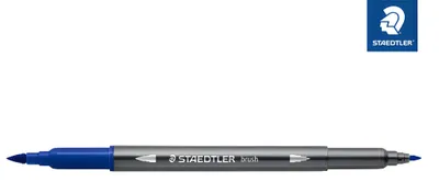 Produktbild von Staedtler Doppelfaserm.wasserverm. blau