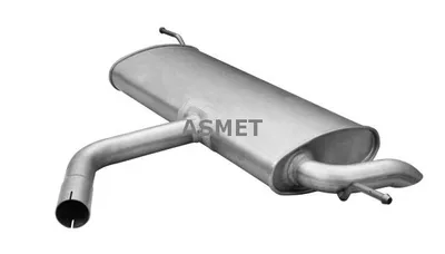 Produktbild von ASMET 03.117 Endschalldämpfer für VW GOLF VI (5K1) Auspuff