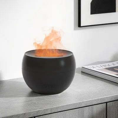 Produktbild von Aroma Diffusor Ultraschall 150ml, leiser Duftdiffusor mit Abschaltautomatik und LED Licht, Aroma Luftbefeuchter für Büro, Yoga und Zuhause