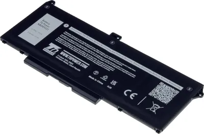 Produktbild von T6 Power Akku für Dell Laptop, Teilenummer 1K2CF, Li-Poly, 15,2 V, 4100 mAh (63 Wh), schwarz