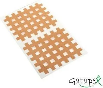 Produktbild von Gatapex Akupunkturpflaster beige (40 Gittertapes, 4,4 cm x 5,2 cm)