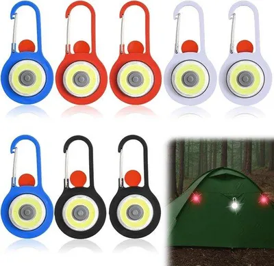 Produktbild von LED-Reflectoren-Rucksack für Kinder - wasserdicht - 8er Set - Sicherheitsscheinwerfer - Joggen - Hundewandeln - LED Blinklicht.