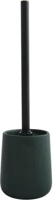 Produktbild von MSV® WC-Bürste „Maonie“, Toilettenbürste Garnitur, Ø10 x 38 cm, aus hochwertiger Keramik matt dunkelgrün