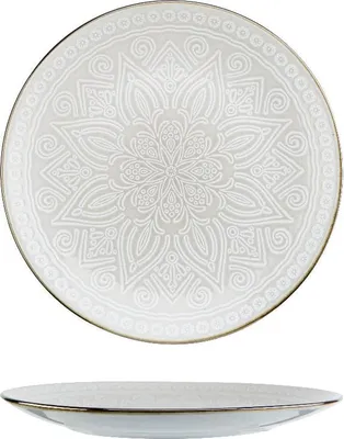 Obrázek produktu pro Cosy & Trendy talíře Murano Beige ø 27,5 cm - 6 kusů