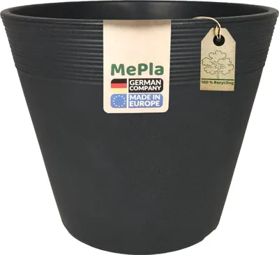 Produktbild von MePla - Pflanzkübel Locarno ø 38 anthrazit
