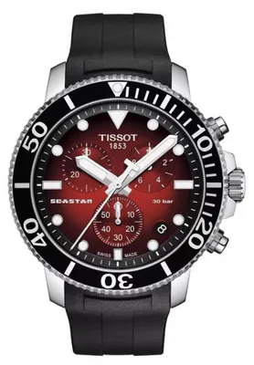 Obrázok produktu pre Tissot Seastar 1000 Chronograph červená/čierna 45,5 mm remienok