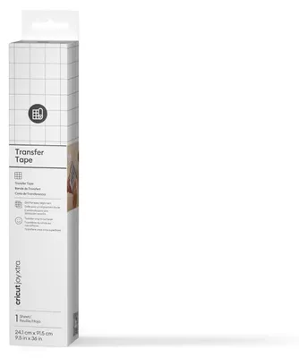 Zdjęcie produktu dla Cricut Joy Xtra Transfer Tape, Folie termotransferowe, Cricut Joy Xtra, 241 mm, 914 mm