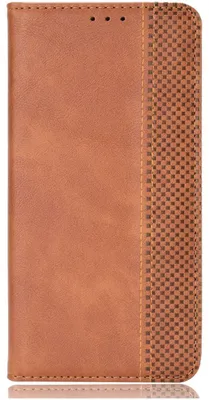 Produktbild von Mobigear Sensation Schutzhülle für Samsung Galaxy Xcover 7 – Klapphülle/Etui mit Geldbörsenfunktion – Braun