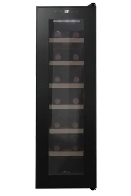 Produktbild von CAVIN Northern Collection 14 Black - Weinkühlschrank |  14 Flaschen |  1 Temperaturzone | Kapazität 14 Flaschen | Holzregalböden | 26 dB leise