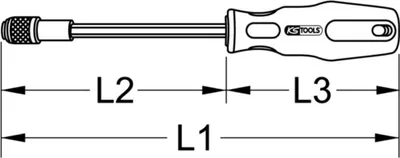 Produktbild von KS TOOLS 911.1145 Bit-Schraubendreher