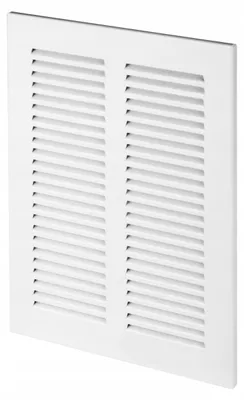 Obrázek produktu pro Awenta MVA3B Kovová ventilační mřížka bílá obdélníková