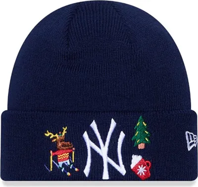 Image de Chapeau New Era Mlb Kids Inf Festive Cuff Knit 60424711