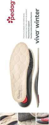 Produktbild von pedag Viva Winter Thermo Fußbett, extrem warm, Kälte isolierend 40 EU