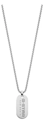 Produktbild von G-Star Halskette ZipPoint Silver