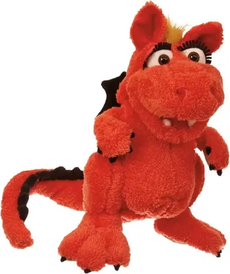 Image de ELSA le DRAGON / Living Puppets® / Marionnette à main 30 cm