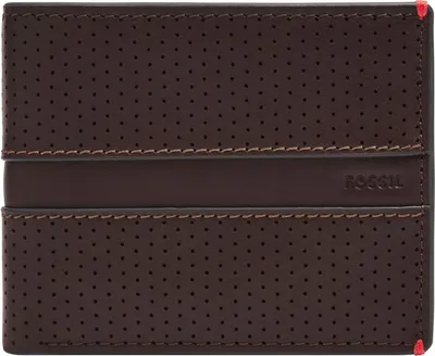 Produktbild von FOSSIL Geldbörse Rennsport Bifold With Flip ID Mink dunkelbraun