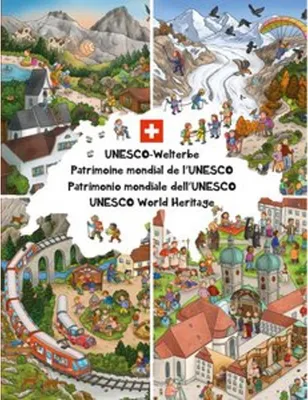 Zdjęcie produktu dla UNESCO-Welterbe Wimmelbuch Schweiz