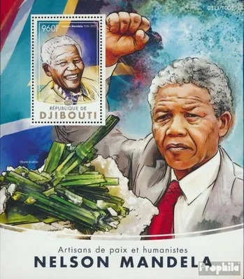 Produktbild von Briefmarken Dschibuti 2016 Mi Block 187 (kompl. Ausg.) postfrisch Nelson Mandela
